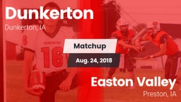 Matchup: Dunkerton vs. Easton Valley  2018