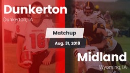 Matchup: Dunkerton vs. Midland  2018