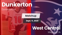 Matchup: Dunkerton vs. West Central  2020