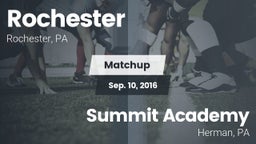 Matchup: Rochester vs. Summit Academy  2016