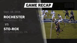 Recap: Rochester  vs. Sto-Rox  2016