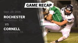 Recap: Rochester  vs. Cornell  2016