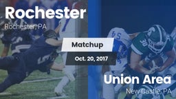 Matchup: Rochester vs. Union Area  2017