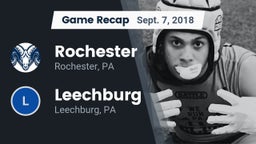 Recap: Rochester  vs. Leechburg  2018