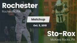 Matchup: Rochester vs. Sto-Rox  2018