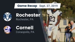 Recap: Rochester  vs. Cornell  2019