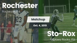 Matchup: Rochester vs. Sto-Rox  2019