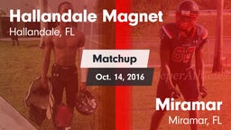 Matchup: Hallandale vs. Miramar  2016