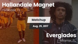 Matchup: Hallandale vs. Everglades  2017