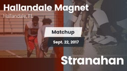 Matchup: Hallandale vs. Stranahan  2017