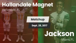 Matchup: Hallandale vs. Jackson  2017