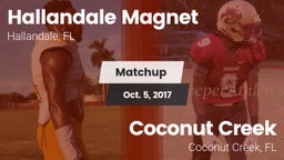 Matchup: Hallandale vs. Coconut Creek  2017