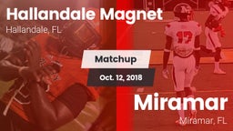 Matchup: Hallandale vs. Miramar  2018
