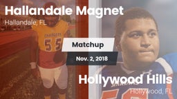 Matchup: Hallandale vs. Hollywood Hills  2018