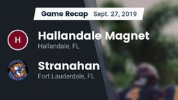 Recap: Hallandale Magnet  vs. Stranahan  2019