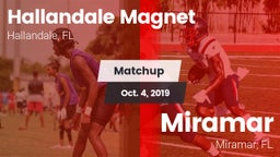 Matchup: Hallandale vs. Miramar  2019