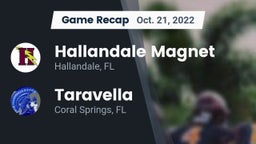 Recap: Hallandale Magnet  vs. Taravella  2022