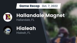 Recap: Hallandale Magnet  vs. Hialeah  2022