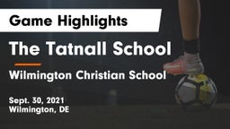 The Tatnall School vs Wilmington Christian School Game Highlights - Sept. 30, 2021