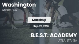 Matchup: Washington vs. B.E.S.T. ACADEMY  2016