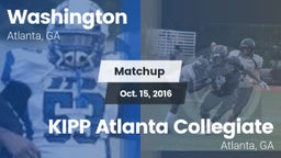 Matchup: Washington vs. KIPP Atlanta Collegiate 2016