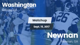 Matchup: Washington vs. Newnan  2017