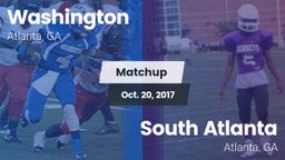 Matchup: Washington vs. South Atlanta  2017