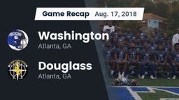Recap: Washington  vs. Douglass  2018