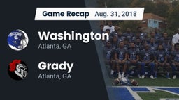 Recap: Washington  vs. Grady  2018