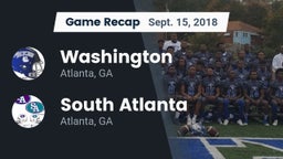 Recap: Washington  vs. South Atlanta  2018