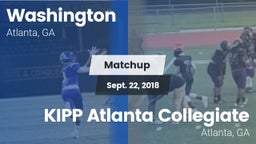 Matchup: Washington vs. KIPP Atlanta Collegiate 2018