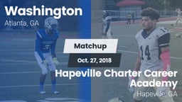 Matchup: Washington vs. Hapeville Charter Career Academy 2018