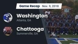 Recap: Washington  vs. Chattooga  2018
