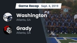 Recap: Washington  vs. Grady  2019