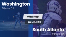 Matchup: Washington vs. South Atlanta  2019