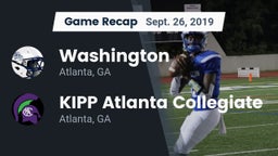 Recap: Washington  vs. KIPP Atlanta Collegiate 2019