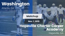 Matchup: Washington vs. Hapeville Charter Career Academy 2019