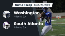 Recap: Washington  vs. South Atlanta  2020