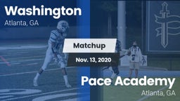 Matchup: Washington vs. Pace Academy 2020