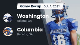 Recap: Washington  vs. Columbia  2021