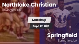 Matchup: Northlake Christian vs. Springfield  2017