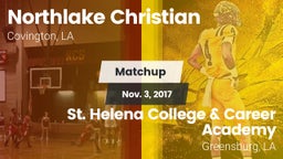Matchup: Northlake Christian vs. St. Helena College & Career Academy 2017