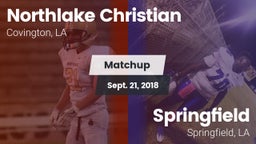Matchup: Northlake Christian vs. Springfield  2018