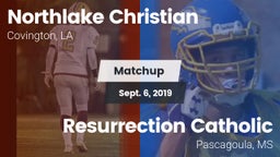 Matchup: Northlake Christian vs. Resurrection Catholic  2019