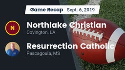 Recap: Northlake Christian  vs. Resurrection Catholic  2019
