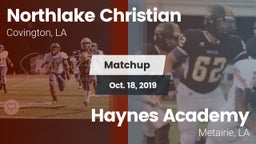 Matchup: Northlake Christian vs. Haynes Academy  2019