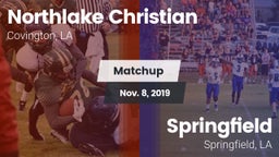 Matchup: Northlake Christian vs. Springfield  2019