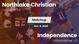 Matchup: Northlake Christian vs. Independence  2020