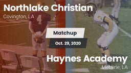 Matchup: Northlake Christian vs. Haynes Academy  2020