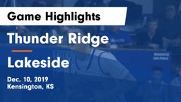 Thunder Ridge  vs Lakeside  Game Highlights - Dec. 10, 2019